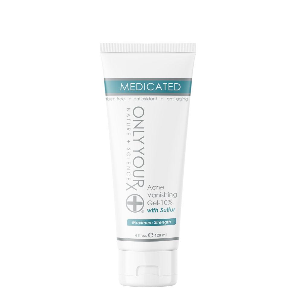 Benzoyl Peroxide Gel 10% with Sulfur - ONLY YOURx